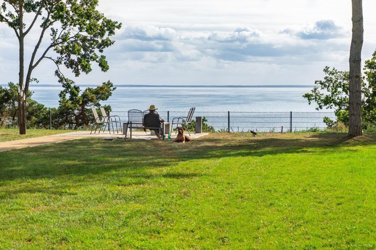 Terrassenwohnung "Haffparadies" - Oase Am Haff Garz  ภายนอก รูปภาพ