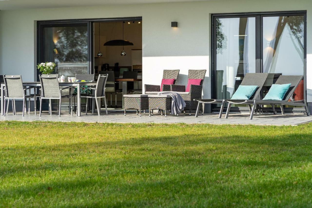 Terrassenwohnung "Haffparadies" - Oase Am Haff Garz  ภายนอก รูปภาพ